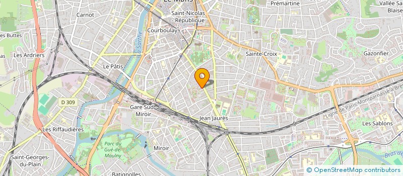 localisation de l'entreprise IMIANSE  LE MANS