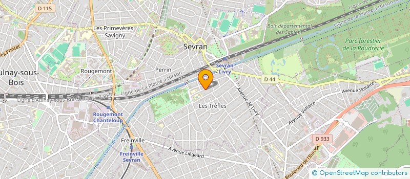 localisation de l'entreprise IMIDIWAN, LES AMIS à SEVRAN