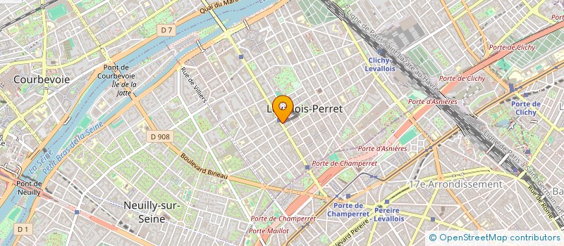 localisation de l'entreprise IMIE PARIS INSTITUT DE LA FILIERE NUMERIQUE à LEVALLOIS-PERRET