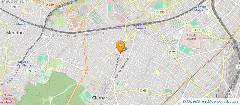 localisation de l'entreprise IMIGANI à CLAMART