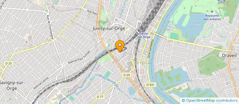 localisation de l'entreprise IMINIGEN N LEQSER à JUVISY-SUR-ORGE