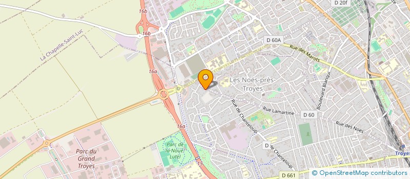 localisation de l'entreprise IMISE  SAINTE-SAVINE