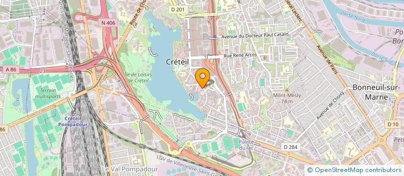 localisation de l'entreprise IMJO 93 à CRETEIL