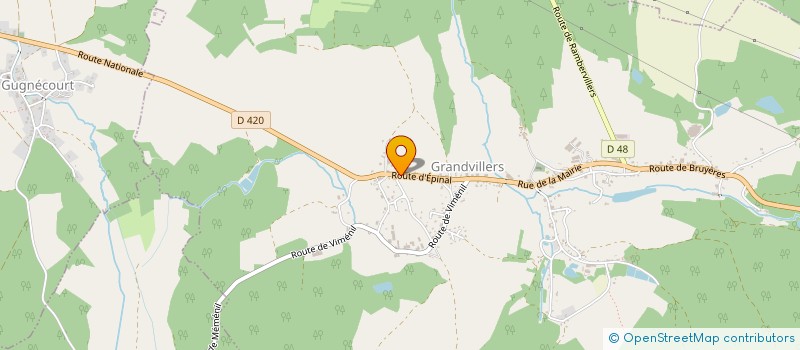 localisation de l'entreprise IMJS  GIRECOURT-SUR-DURBION