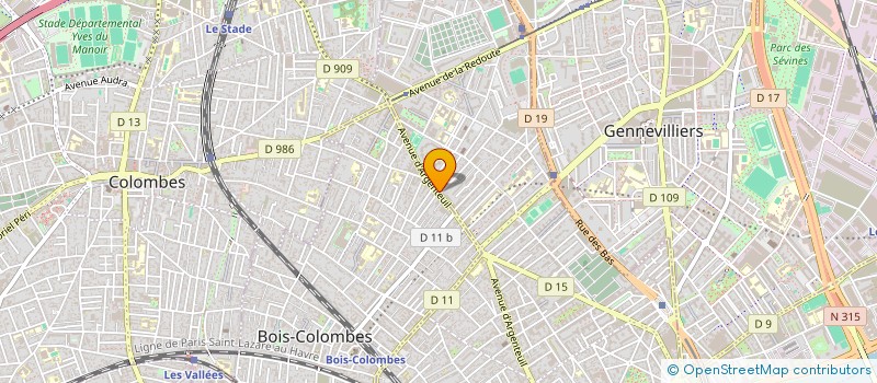 localisation de l'entreprise IMK à ASNIERES-SUR-SEINE