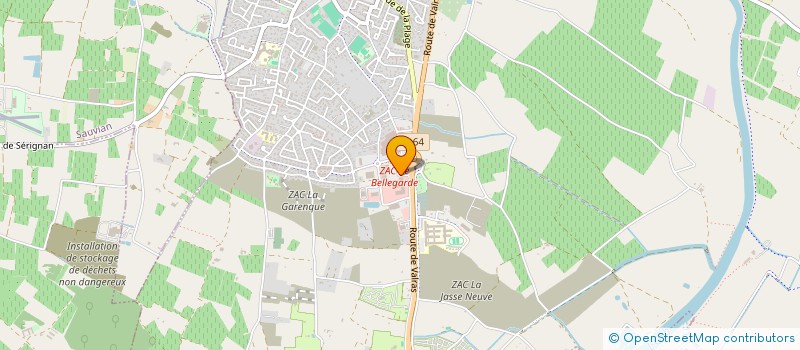 localisation de l'entreprise IMK CAFE  SERIGNAN