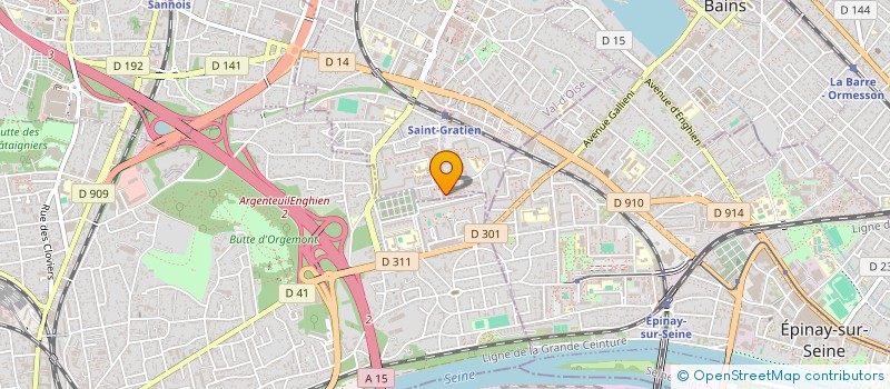 localisation de l'entreprise IMK CAR'S SERVICES  SAINT-GRATIEN