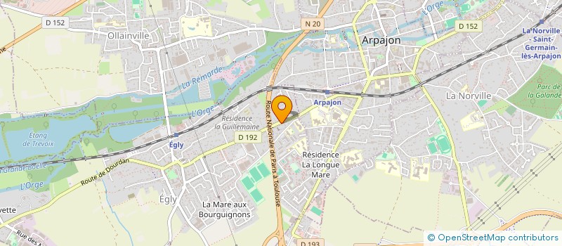 localisation de l'entreprise IMK IMMO  EGLY