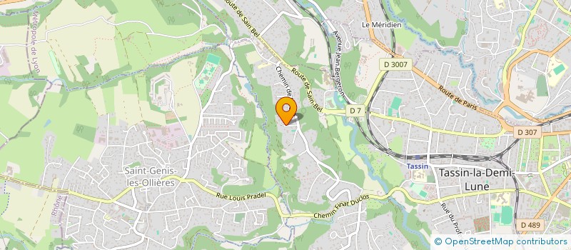 localisation de l'entreprise IML INVEST  CHARBONNIERES-LES-BAINS