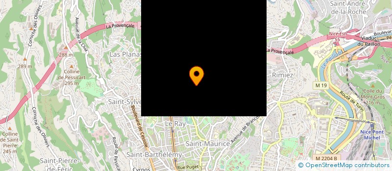 localisation de l'entreprise IML TRANSPORT ET DEMENAGEMENT à NICE