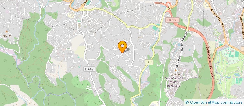 localisation de l'entreprise IMLC IMMO à GRASSE