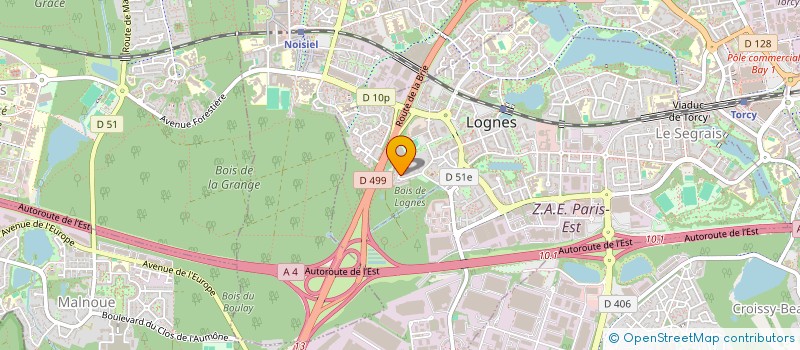 localisation de l'entreprise IMLYS à LOGNES