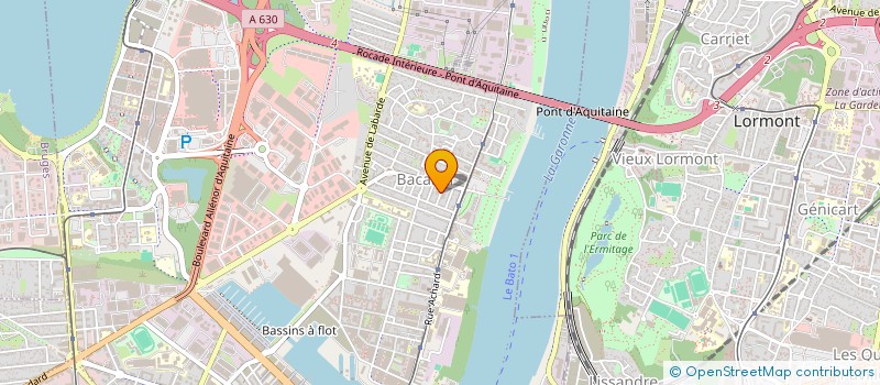 localisation de l'entreprise IMM 15 17 RUE JACQUES CARTIER  BORDEAUX