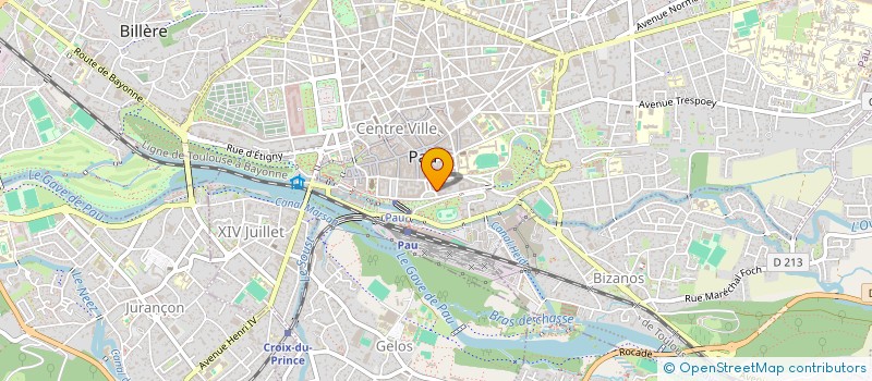 localisation de l'entreprise IMM 2 BD ARAGON à PAU