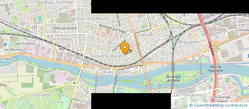 localisation de l'entreprise IMM 37 R GAY LUSSAC  TOURS