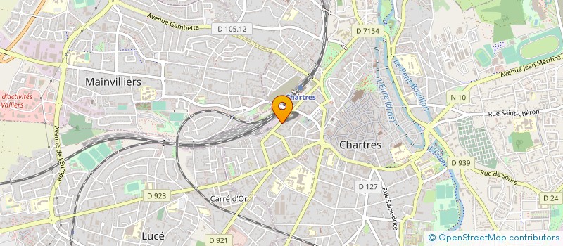 localisation de l'entreprise IMM 37 RUE NICOLE à CHARTRES
