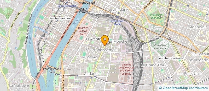 localisation de l'entreprise IMM à LYON