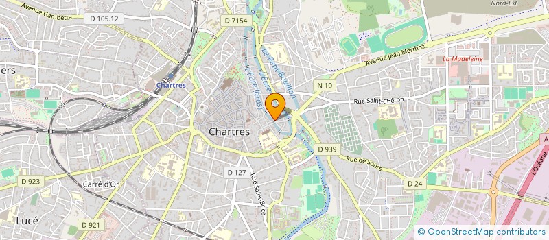 localisation de l'entreprise IMM 4 R DE LA FOULERIE à CHARTRES