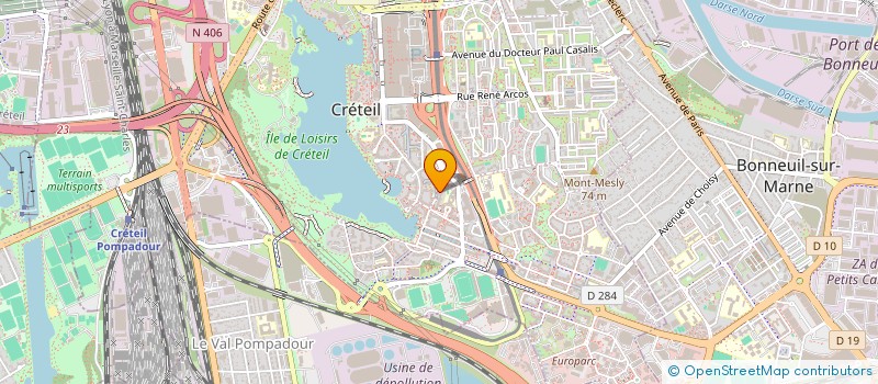 localisation de l'entreprise IMM  VALENTON