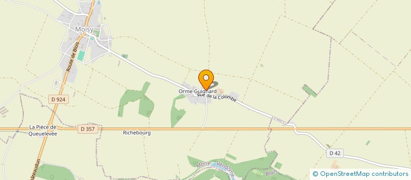 localisation de l'entreprise IMM'AURORE SCI  BEAUCE LA ROMAINE