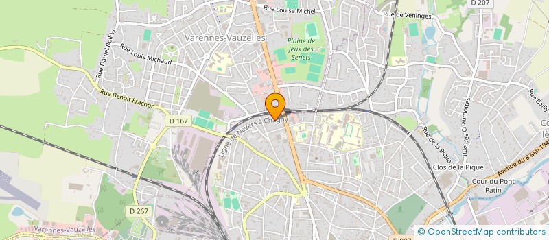localisation de l'entreprise IMM'AUTUN  NEVERS