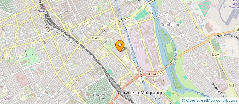 localisation de l'entreprise IMM INVEST  NANCY