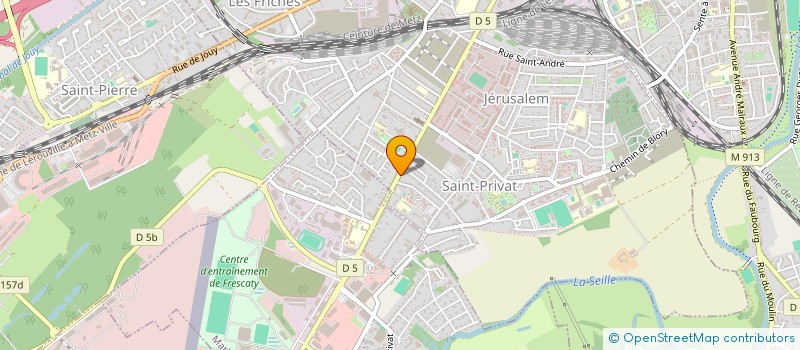 localisation de l'entreprise IMM JOUIN EUGENE  MONTIGNY-LES-METZ