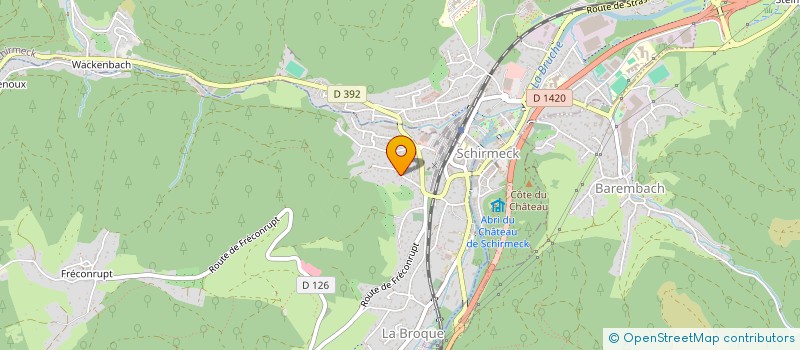 localisation de l'entreprise IMM'ORIGINE  LA BROQUE