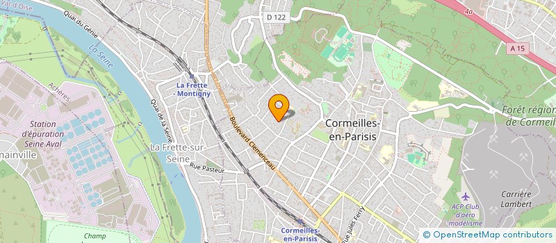 localisation de l'entreprise IMM'OS  CORMEILLES-EN-PARISIS