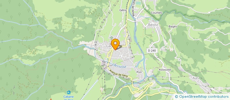 localisation de l'entreprise IMM'OSSAU  LARUNS