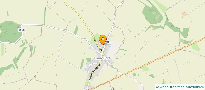 localisation de l'entreprise IMM'OT 2L  FRANVILLERS