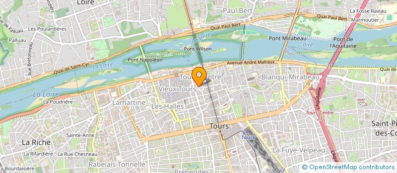 localisation de l'entreprise IMM PL RESISTANCE  TOURS