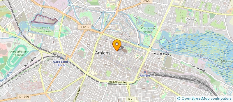 localisation de l'entreprise IMM RES HIRONDELLES à AMIENS