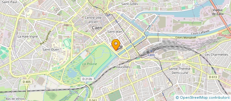 localisation de l'entreprise IMM1 JIN à CAEN