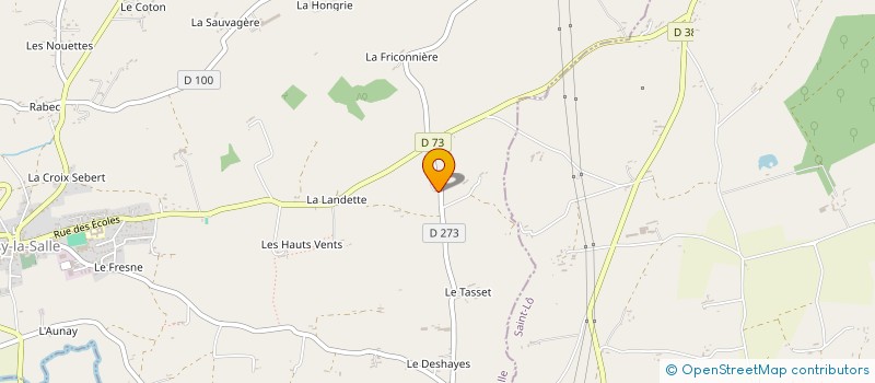 localisation de l'entreprise IMMA  CERISY-LA-SALLE