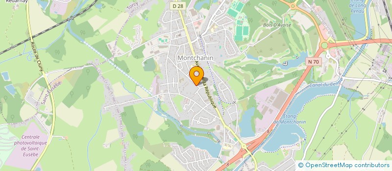 localisation de l'entreprise IMMAB  MONTCHANIN