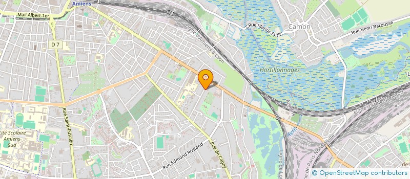 localisation de l'entreprise IMMAC à AMIENS
