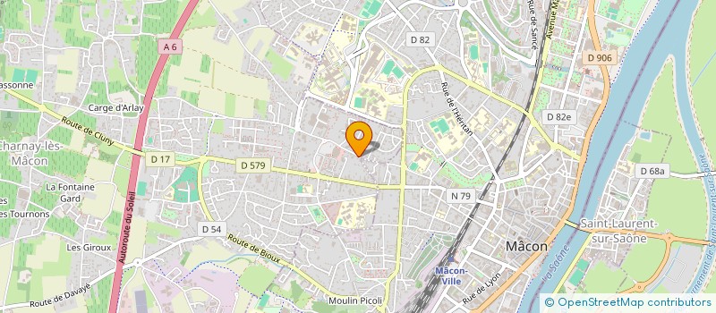 localisation de l'entreprise IMMAIX  CHARNAY-LES-MACON