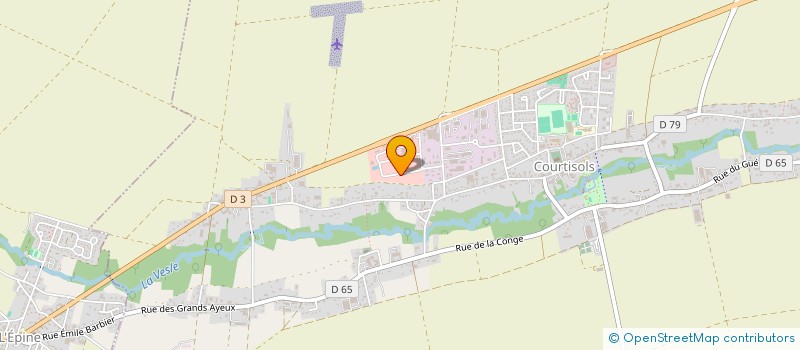 localisation de l'entreprise IMMAJ  COURTISOLS