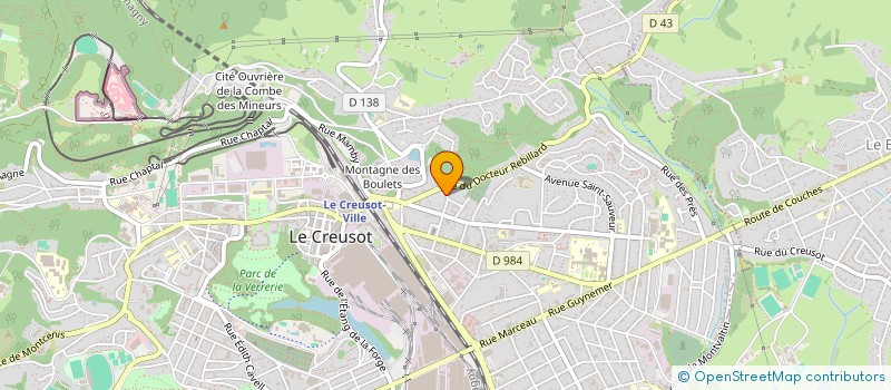 localisation de l'entreprise IMMAJERO  LE CREUSOT