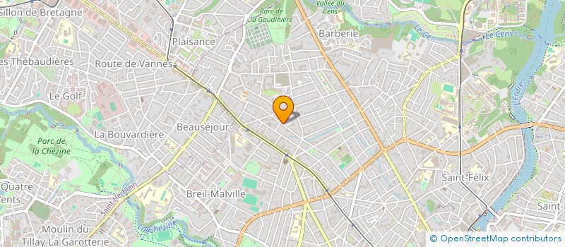 localisation de l'entreprise IMMALIA à NANTES