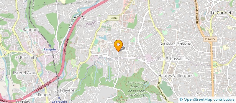localisation de l'entreprise IMMALLIANCE BIENVEILLANCE à LE CANNET