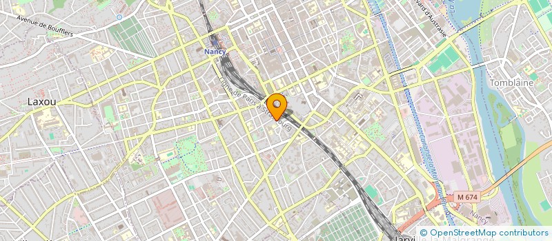 localisation de l'entreprise IMMANDREA  NANCY