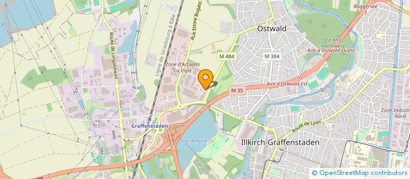 localisation de l'entreprise IMMANIS CROSSFIT à OSTWALD