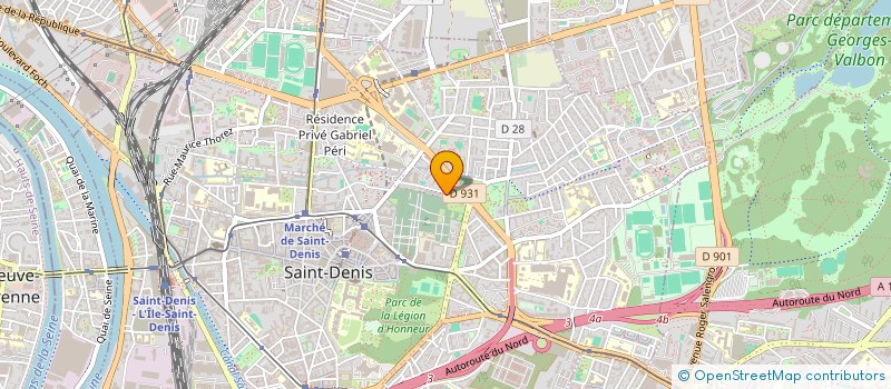 localisation de l'entreprise IMMANTI à SAINT-DENIS