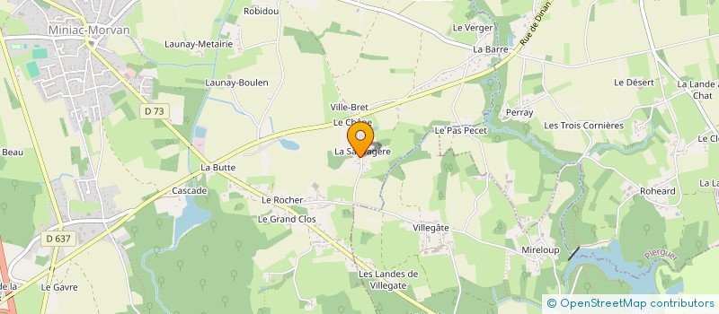 localisation de l'entreprise IMMAPOL  MINIAC-MORVAN