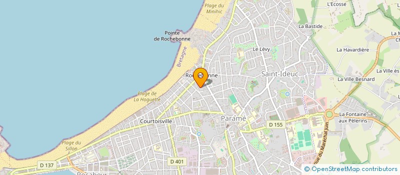 localisation de l'entreprise IMMARVOR  SAINT-MALO