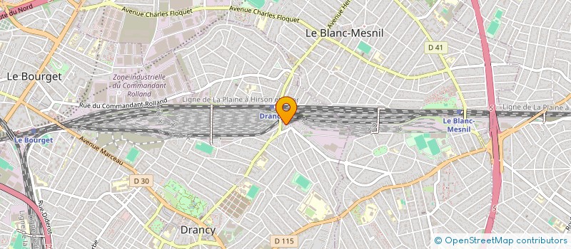 localisation de l'entreprise IMMAT & CO à DRANCY