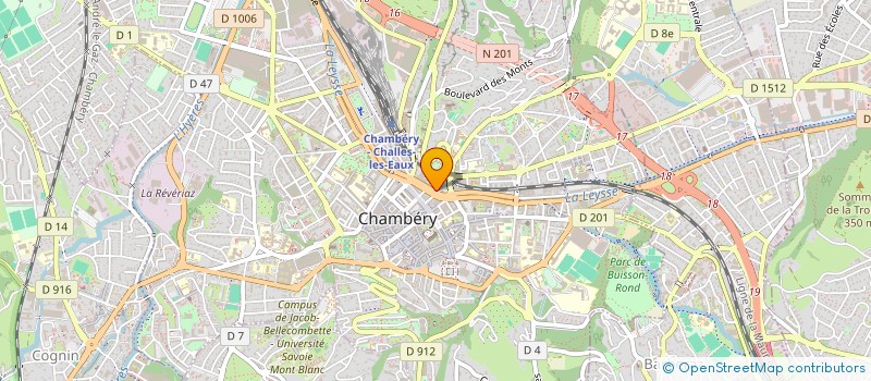 localisation de l'entreprise IMMAT'PLUS  CHAMBERY