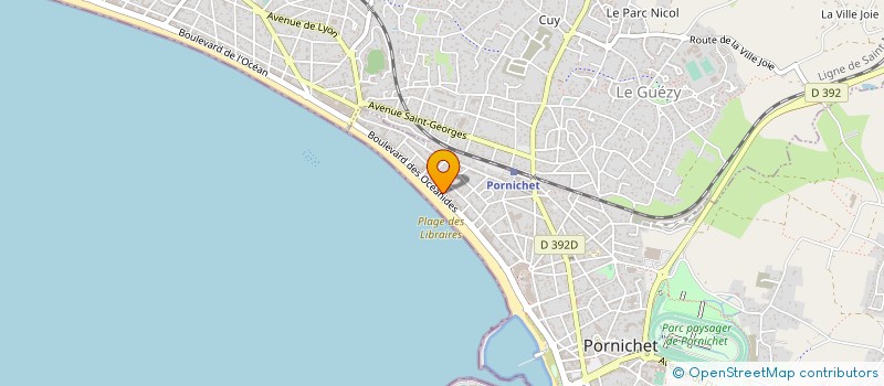 localisation de l'entreprise IMMAV à PORNICHET